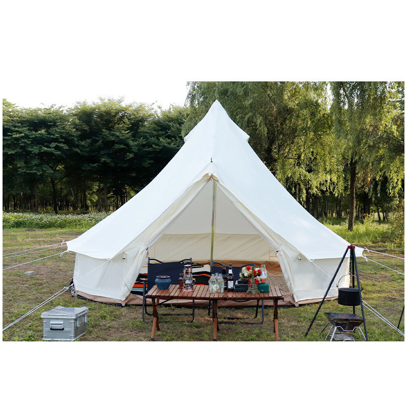 Outdoor Camping And Glamping - 5 m Glockenzelt aus 900D-Oxford-Stoff, 5–8
