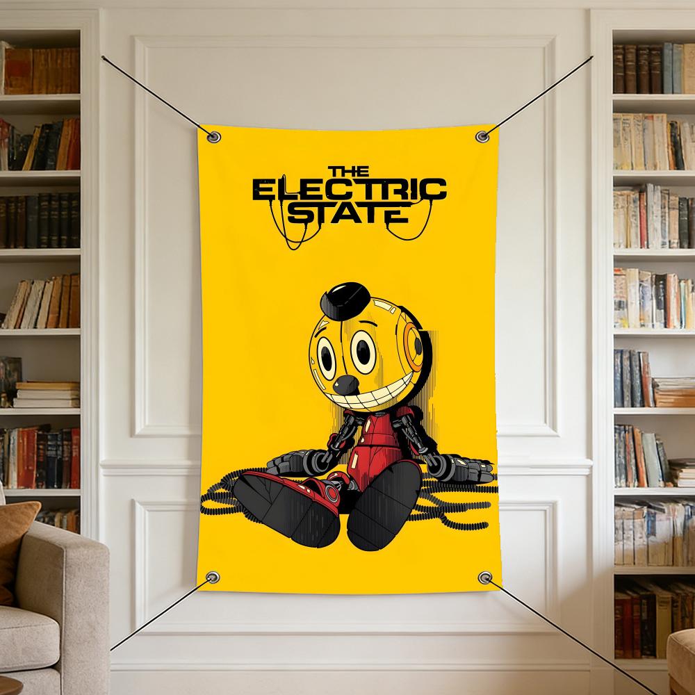 Outdoor Camping Movies - Die Flaggen von The Electric State