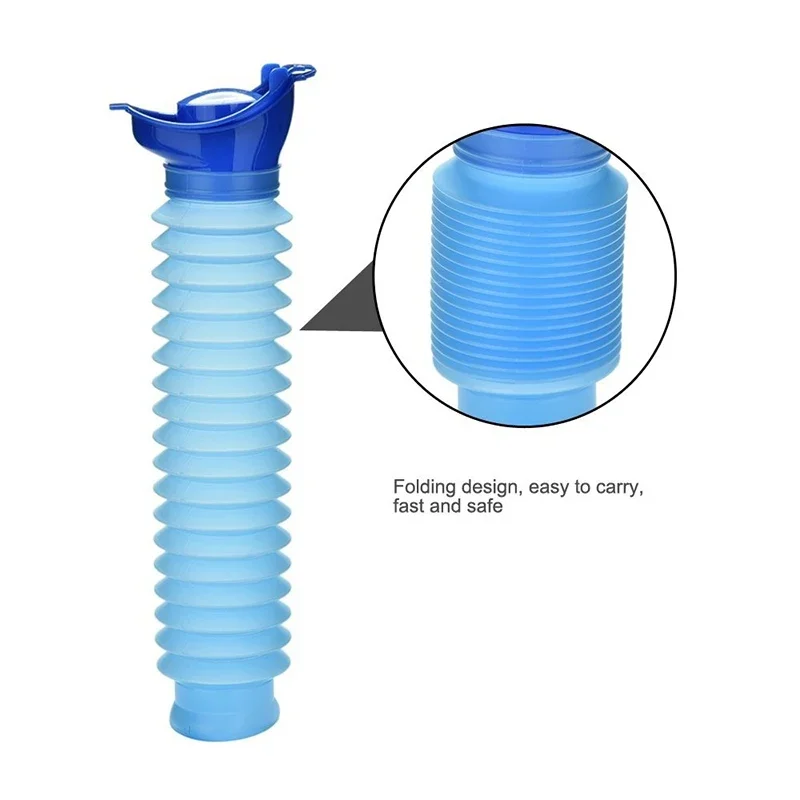 Outdoor Camping Urinal - 750 ml Erwachsene Urinal Tragbare Schrumpfbare