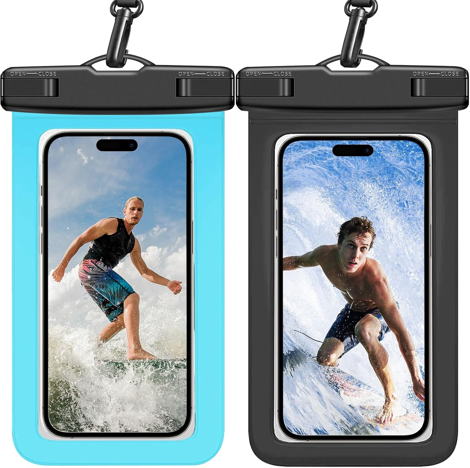 Outdoor Camping Bag - IPX8 wasserdichte Handytasche mit Touchscreen und