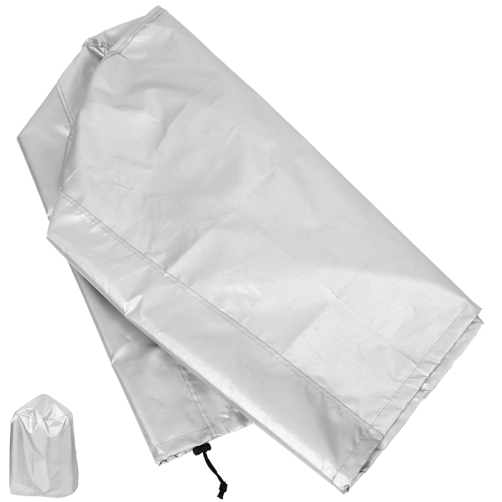 Outdoor Camping Bbq - Outdoor-Grillabdeckung, strapazierfähig, wasserdicht, Gasgrill-Schutz mit Kordelzug
