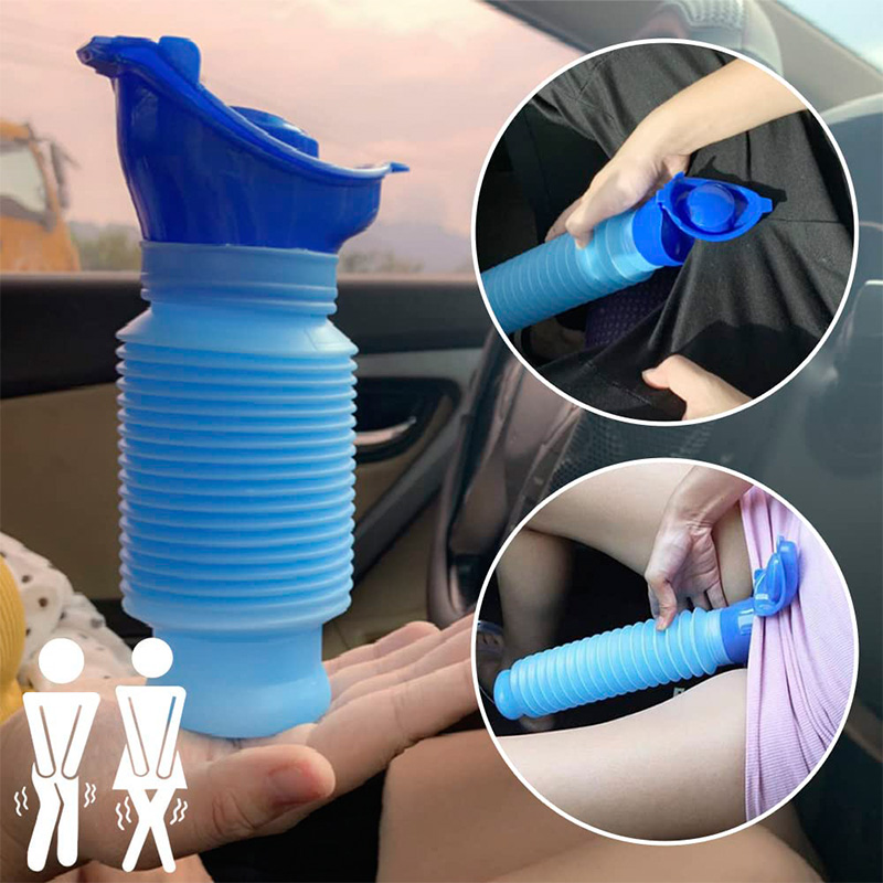 Outdoor Camping Urinal - 750 ml Tragbare Erwachsene Urinal Outdoor