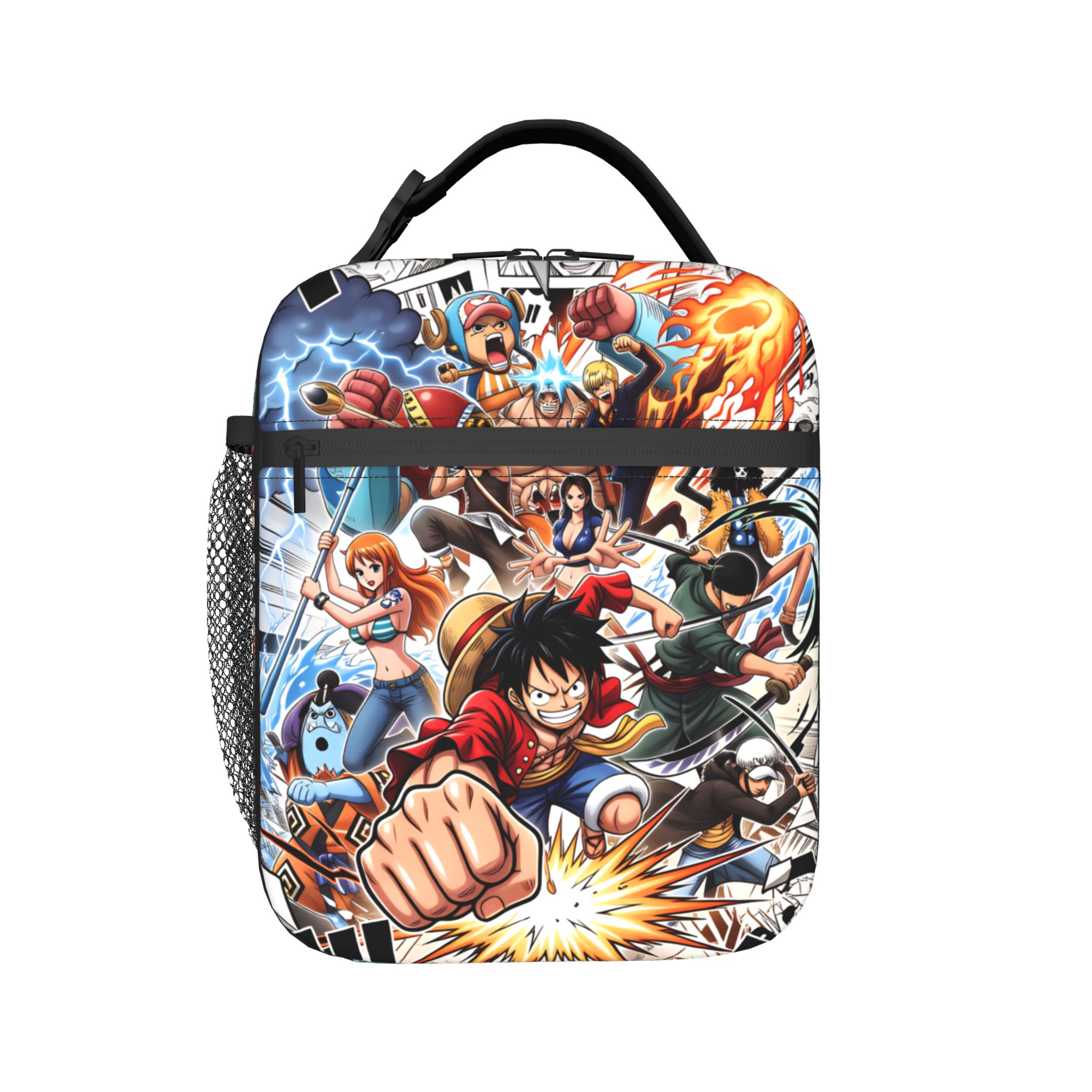 Outdoor Camping Movies - One P-Pieces Luffy's isolierte Lunchtasche für