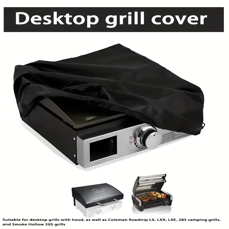 Outdoor Camping Bbq - Grillabdeckung aus Oxford-Gewebe, Schutzhülle, auch geeignet