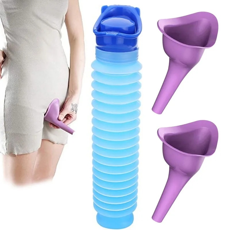 Outdoor Camping Urinal - 1-5 Stück Auto-Urinal für Erwachsene, tragbare,