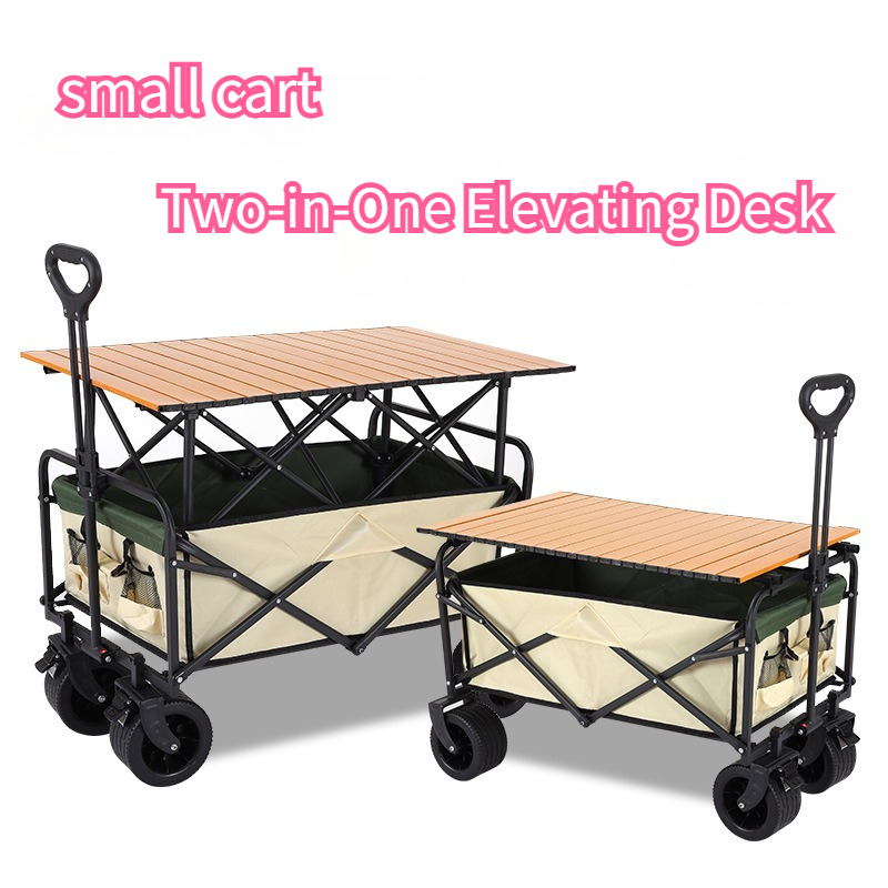 Outdoor Camping Trailer - Faltbarer Campingwagen – Zusammenklappbarer Outdoor-Transportwagen, tragbarer
