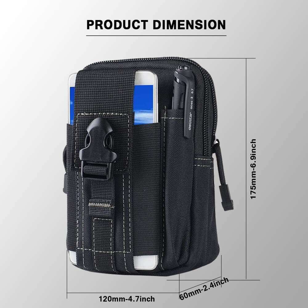 Taktische Molle-Gürteltasche,  – Outdoor Camping Bag Bewertung und Preis