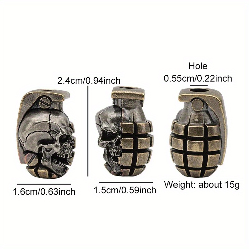 Zweifarbige Schädel Granate Me – Paracord Bracelet Bewertung und Preis