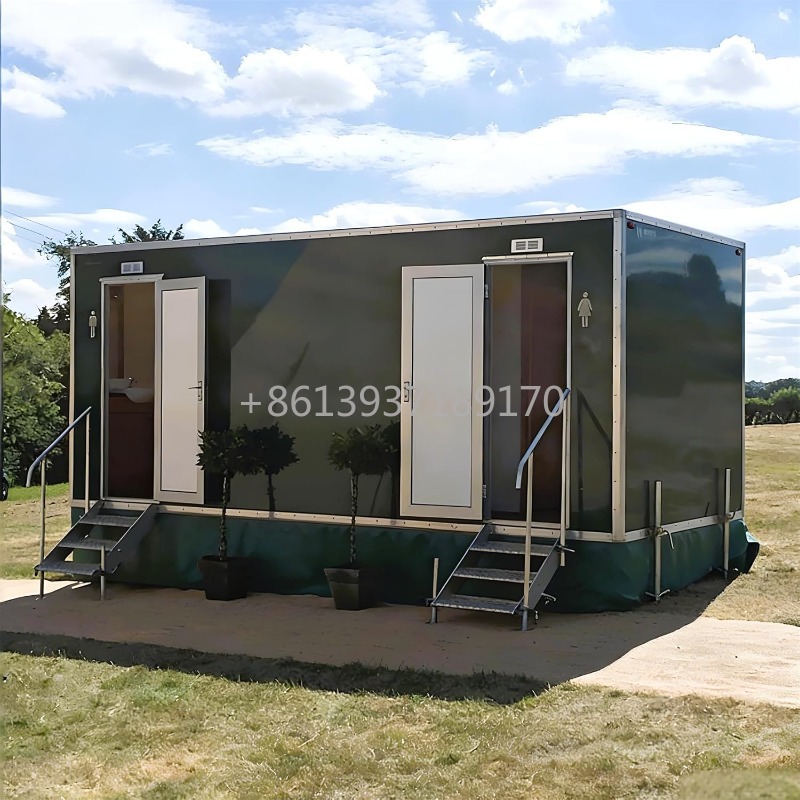 Mobiler Toilettenanhänger mit  – Outdoor Camping Trailer Bewertung und Preis