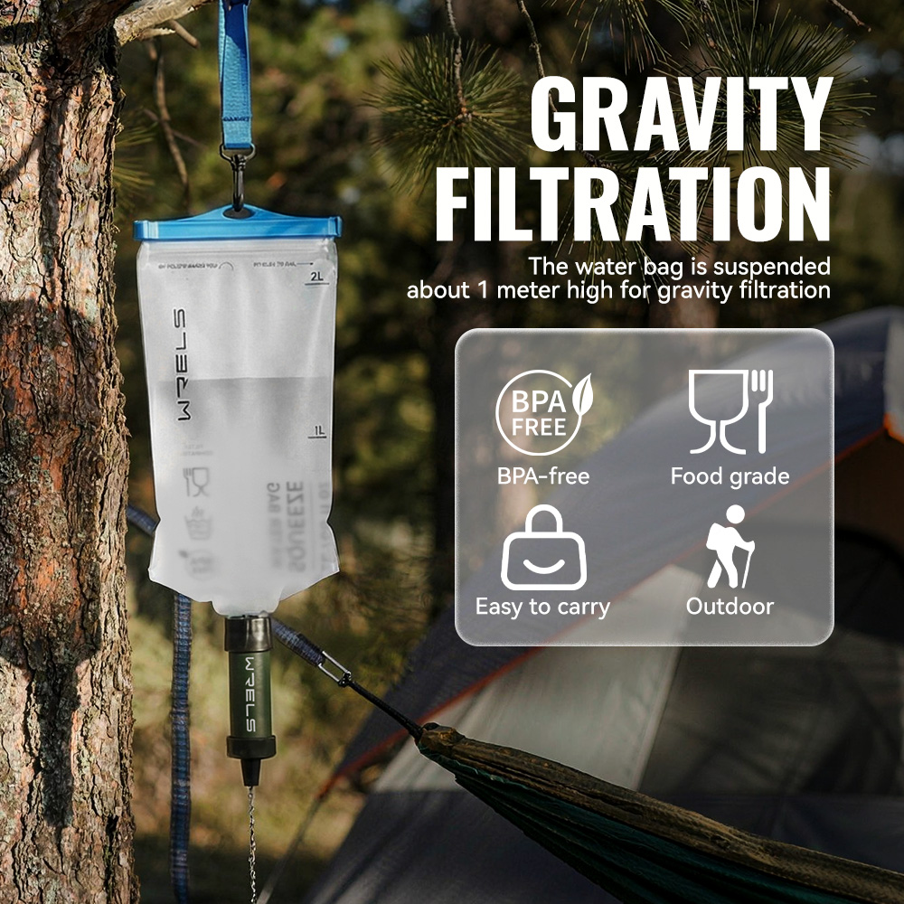 WRELS Outdoor-Wasserreiniger H – Portable Water Filter Bewertung und Preis