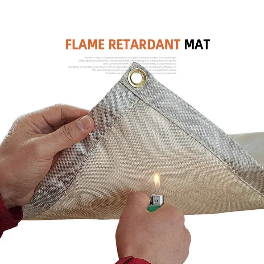 Hochtemperatur-Feuerlöschdecke – Outdoor Camping Rug Bewertung und Preis