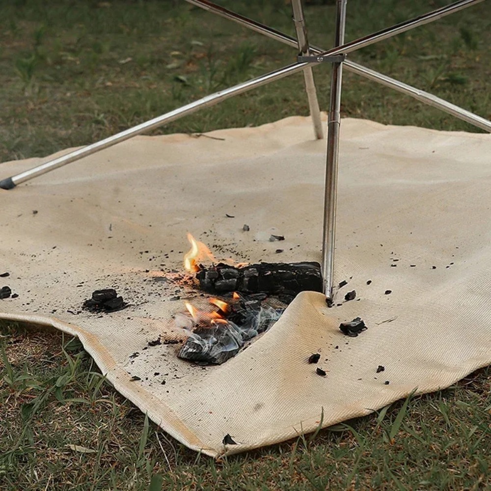 Hochtemperatur-Feuerlöschdecke – Outdoor Camping Rug Bewertung und Preis
