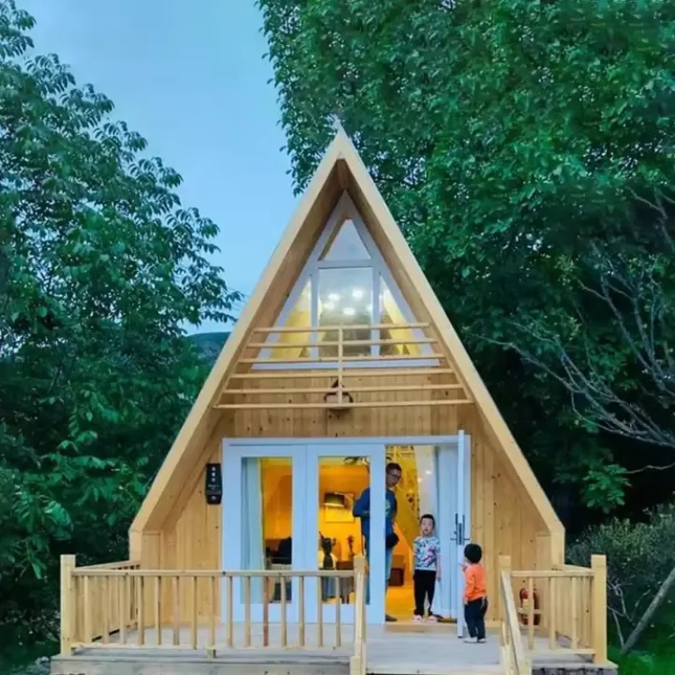 Anpassbares dreieckiges Holzha – Outdoor Camping And Glamping Bewertung und Preis