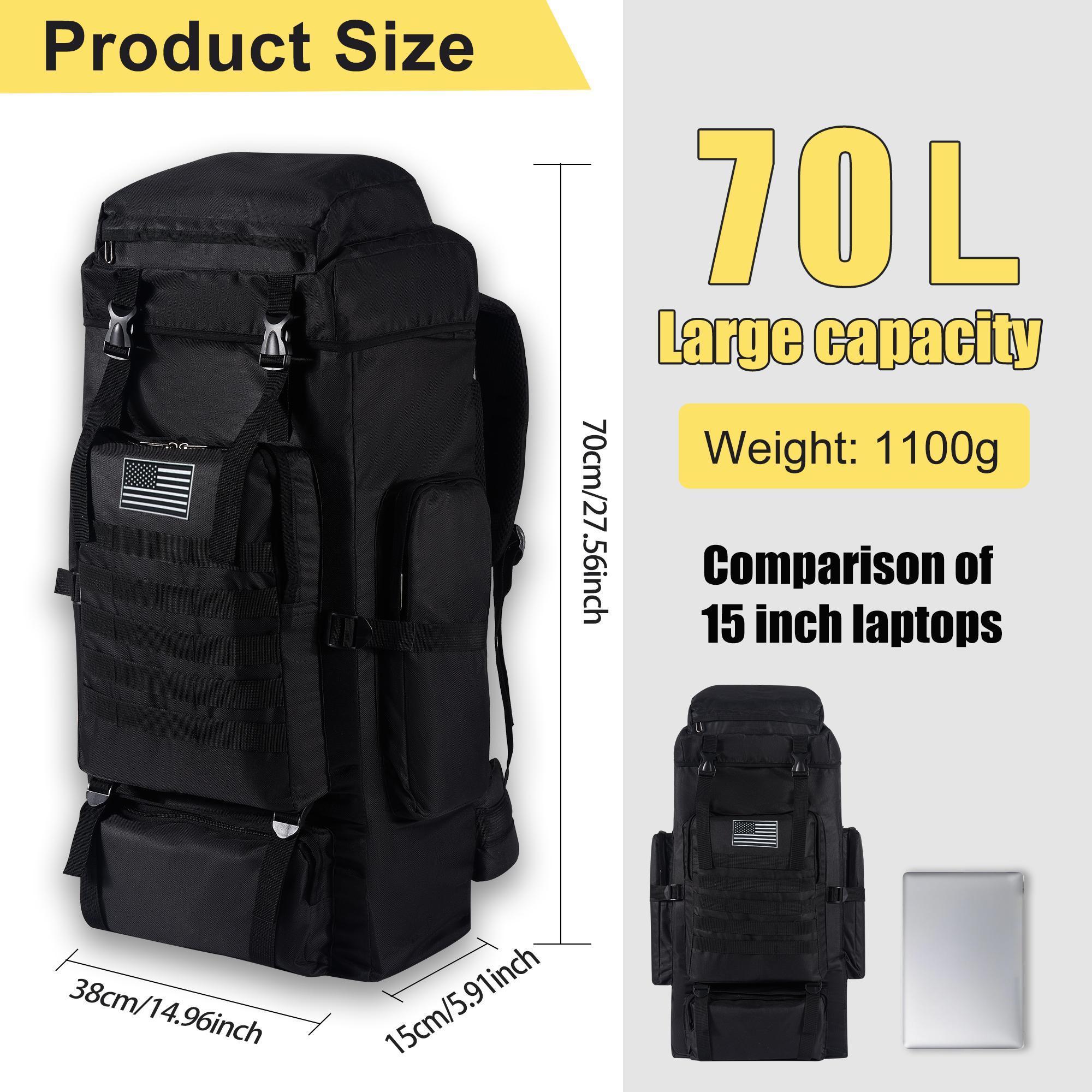 70L Professioneller Wanderruck – Outdoor Camping Bag Bewertung und Preis