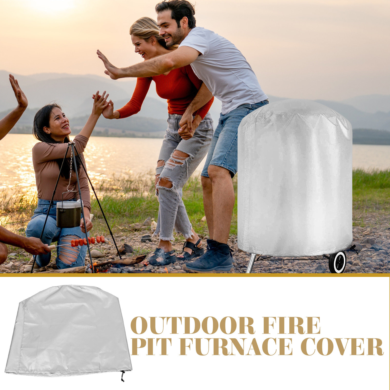 Outdoor-Grillabdeckung, strapa – Outdoor Camping Bbq Bewertung und Preis