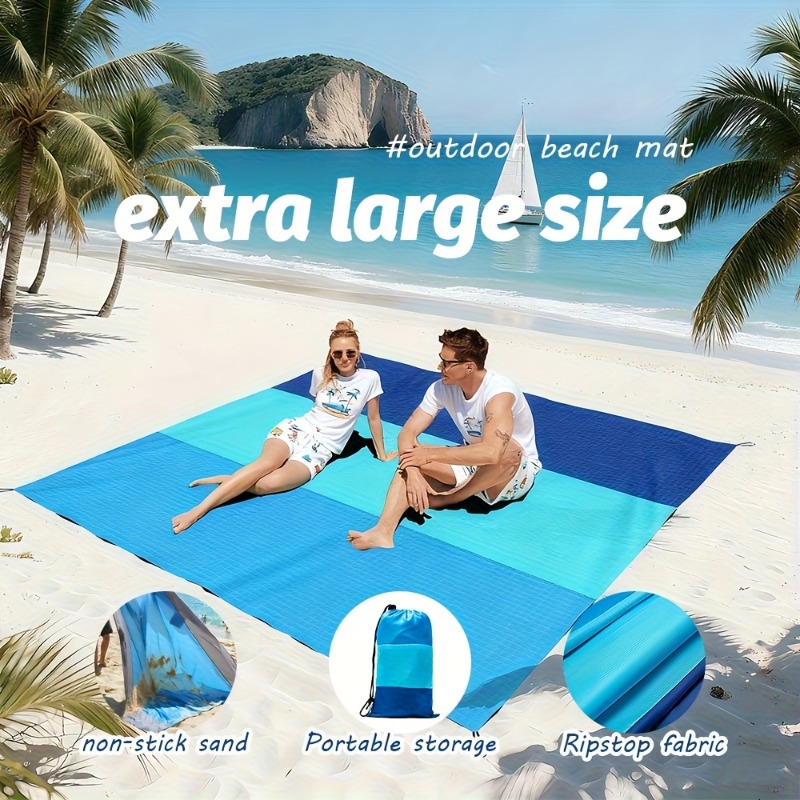 Übergroße 4-7 Personen Sandfre – Outdoor Camping Rug Bewertung und Preis