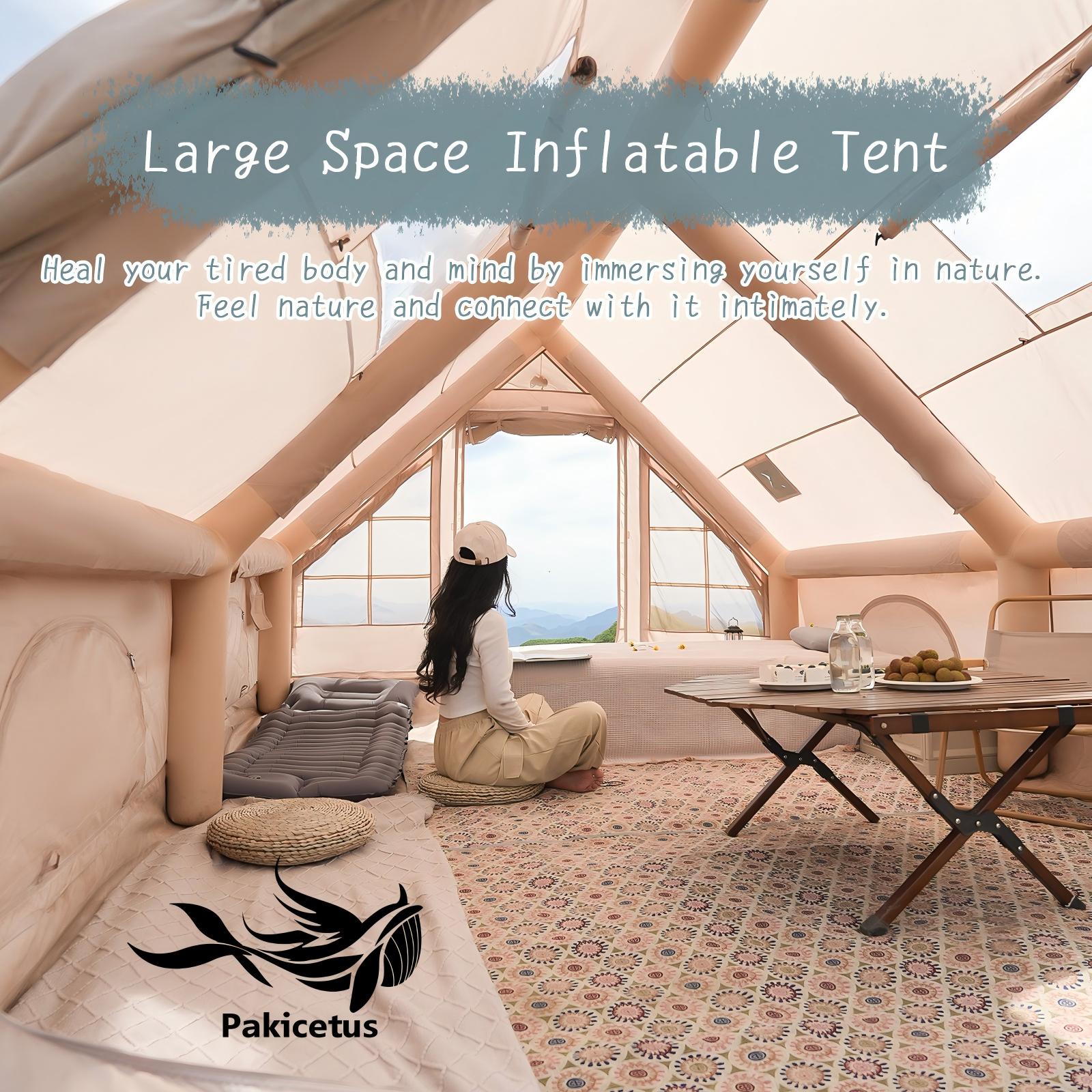 PAKICETUS Großes Luxus-Aufblas – Outdoor Camping And Glamping Bewertung und Preis
