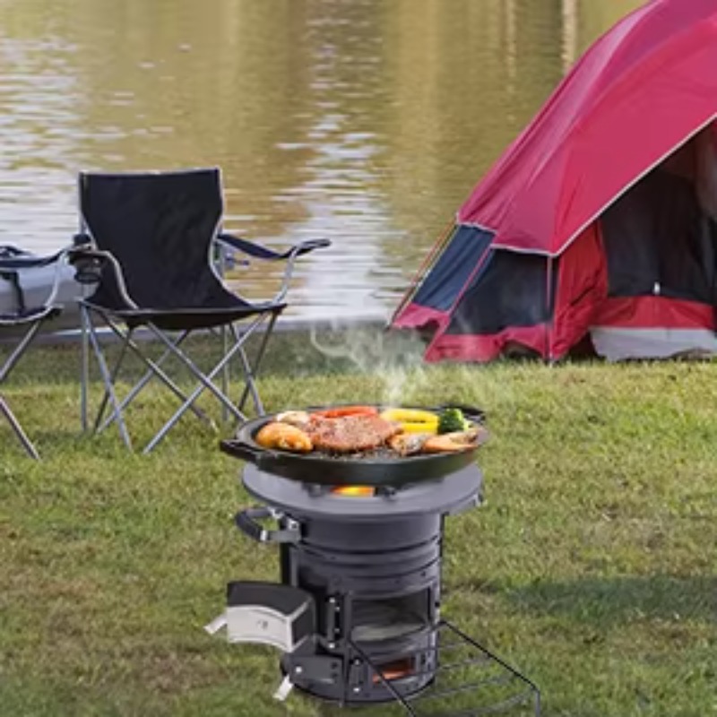 【Beliebt】Zweitüriger Holzofen  – Outdoor Camping Bbq Bewertung und Preis
