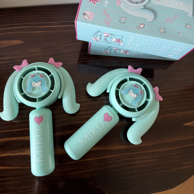 Hatsune Miku Mini-Handventilat – Outdoor Camping Movies Bewertung und Preis