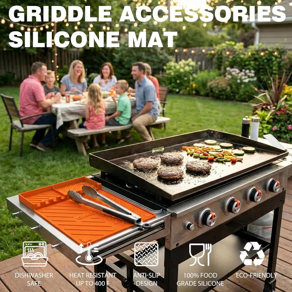 Silikon-Grillmatten oder Grill – Outdoor Camping Bbq Bewertung und Preis