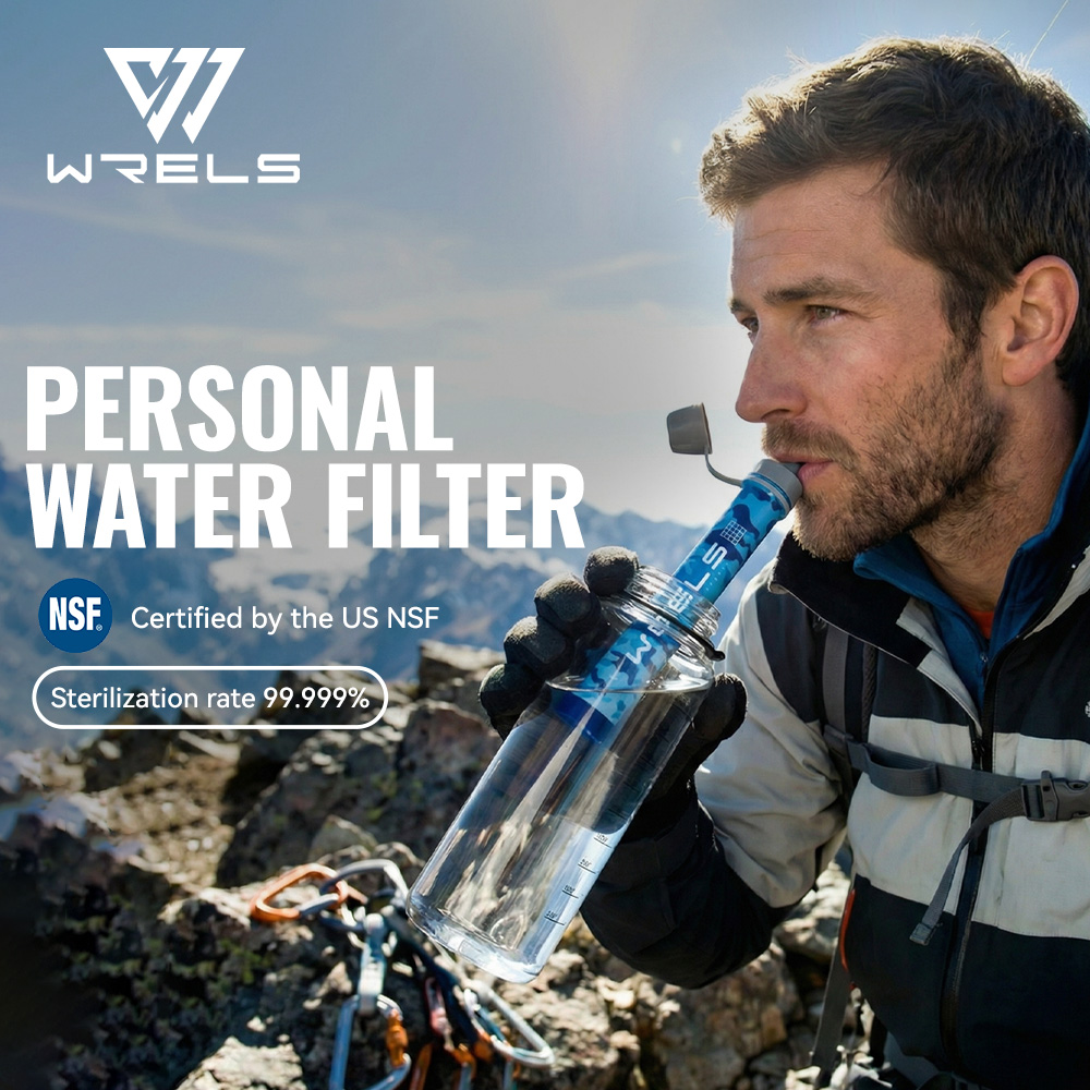 WRELS Tragbares Wasserfilterse – Portable Water Filter Bewertung und Preis