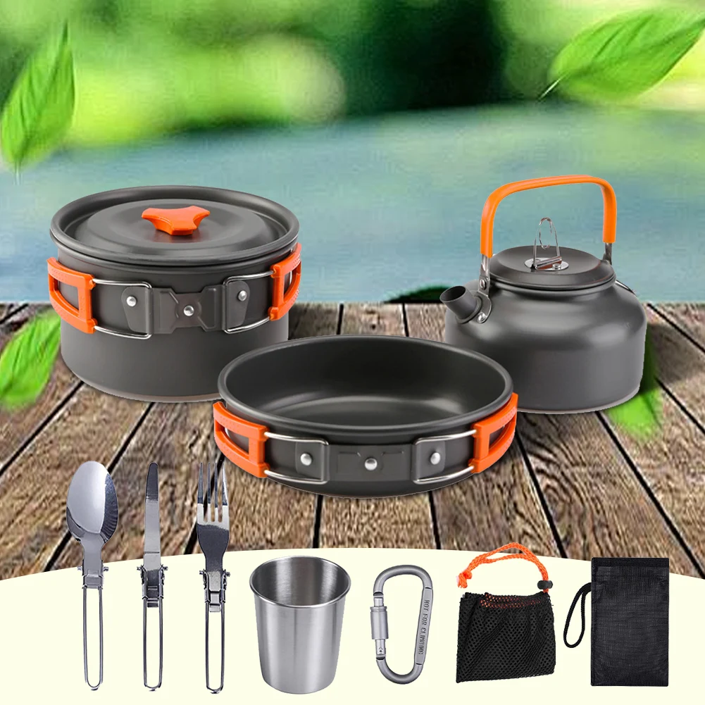 Camping-Kochgeschirr-Set, Wass – Outdoor Camping Cooking Set Bewertung und Preis