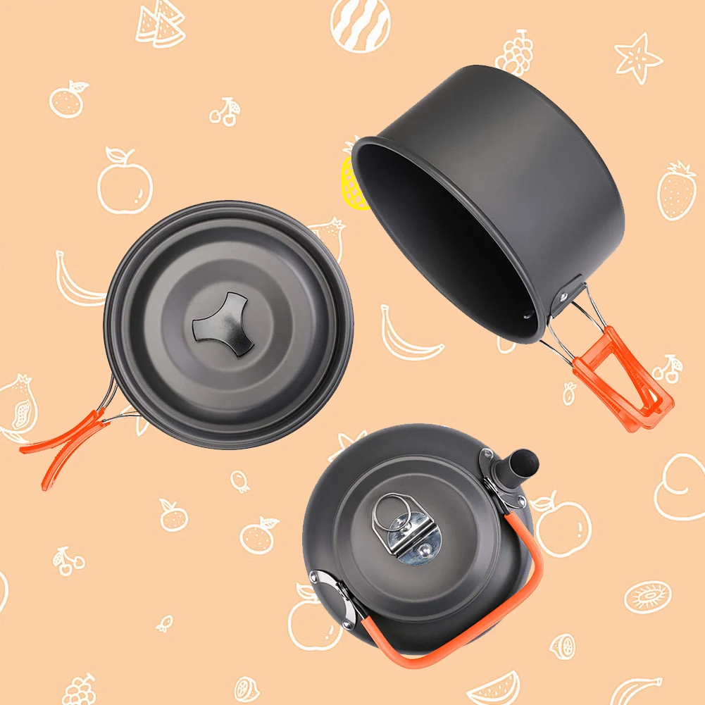 Camping-Kochgeschirr-Set, Wass – Outdoor Camping Cooking Set Bewertung und Preis