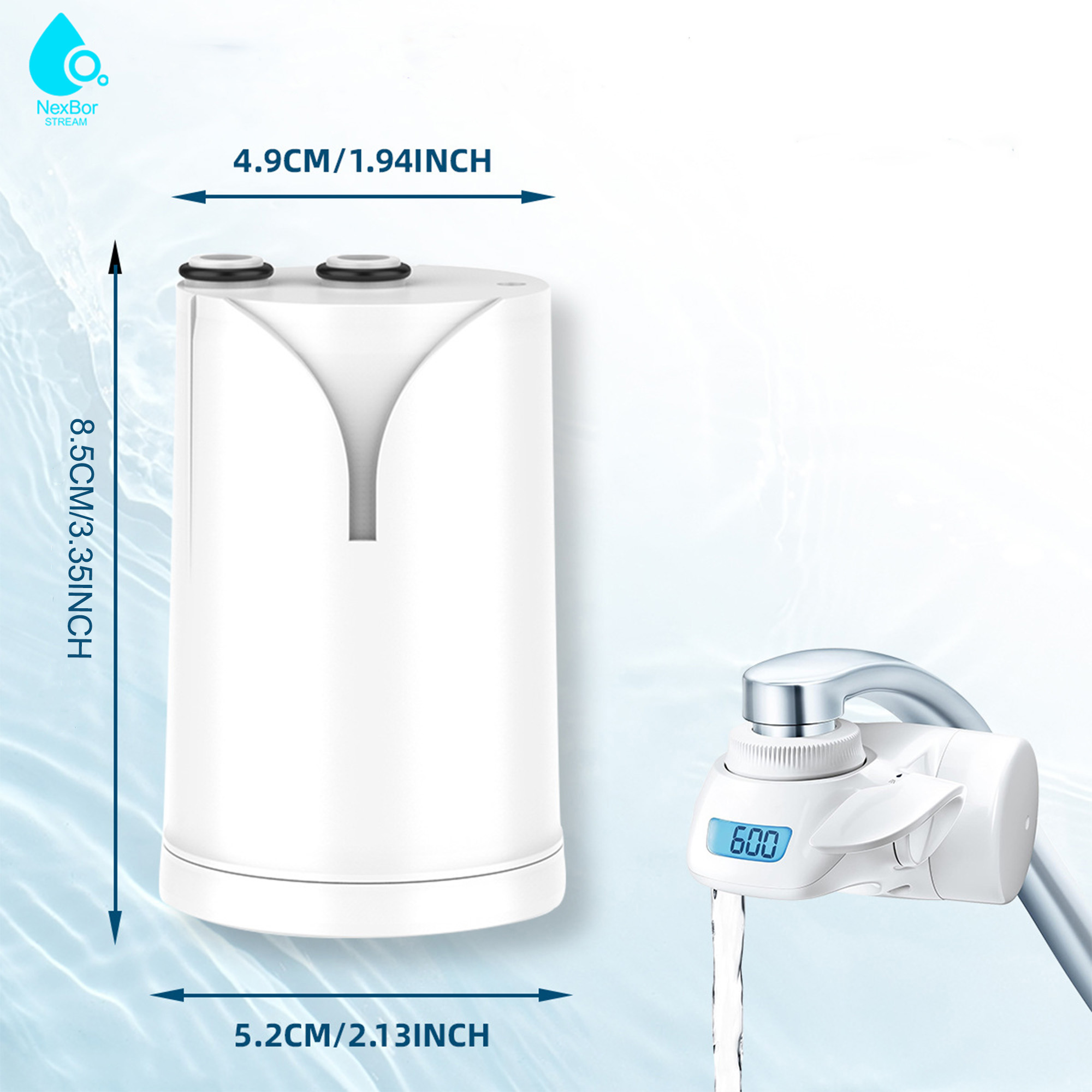 Wasserhahn-Wasserfilter, kompa – Portable Water Filter Bewertung und Preis